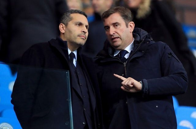 City CEO Ferran Soriano (right) is confident that their CAS appeal will have a positive outcome