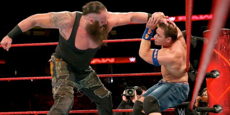 Braun Strowman has to face John Cena before the latter steps away from the ring