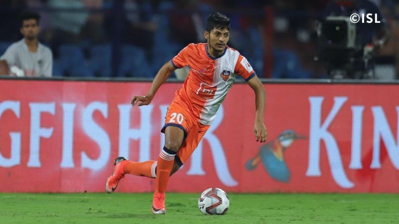 Seriton Fernandes in an FC Goa shirt (Photo Credit: ISL)