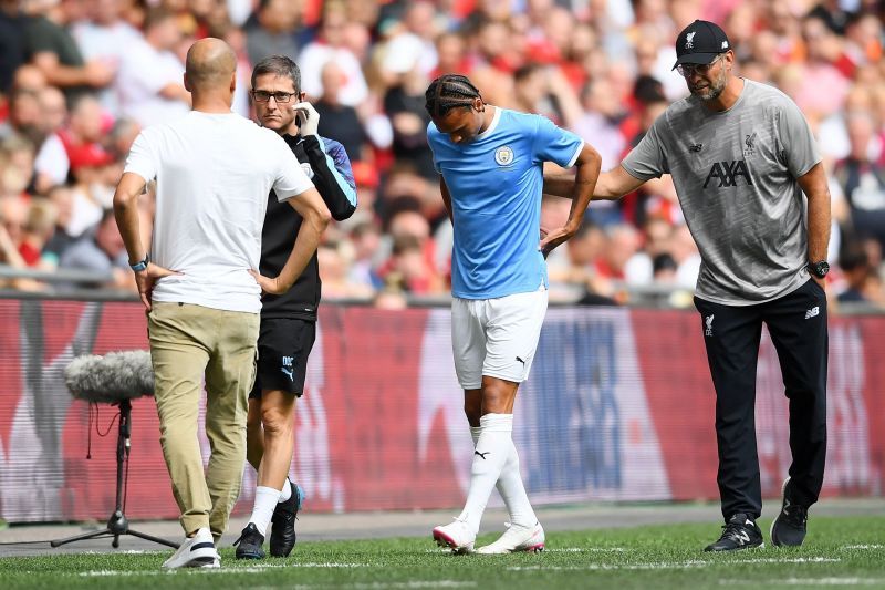 Leroy Sane's injury hindered his move to Bayern in the summer