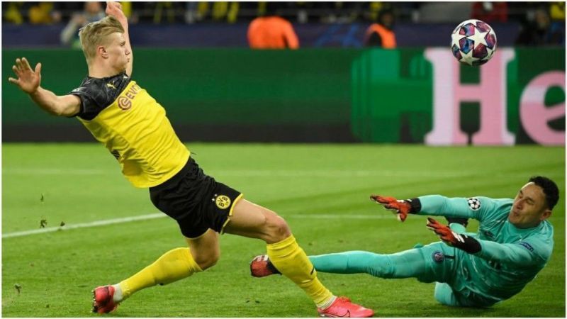 Dortmund defeated PSG in the Champions League