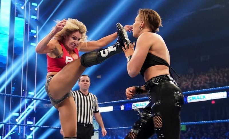 Flair could beat down Ripley before accepting her challenge