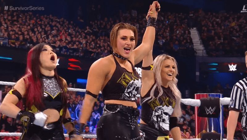 Rhea Ripley won it for her team at Survivor Series 2019