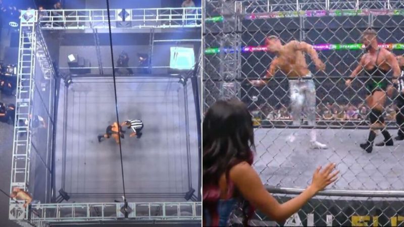 Cody faced Wardlow in AEW&#039;s first steel cage match