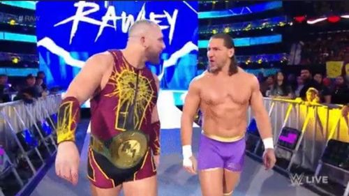 Mojo Rawley and Riddick Moss