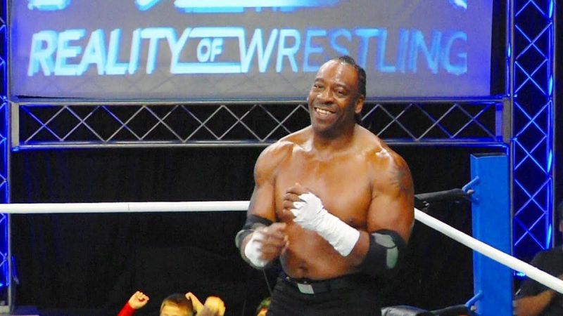 Former WCW and WWE World Champion Booker T runs the Reality of Wrestling promotion and academy with his wife