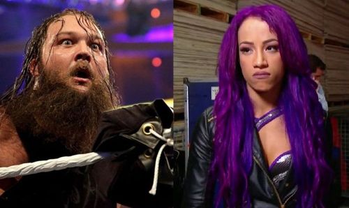 Bray Wyatt and Sasha Banks