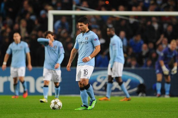 A penalty from Sergio Aguero couldn't help City against Real in 2012