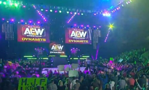 Raven was spotted during AEW Dynamite