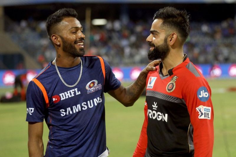 Virat Kohli and Hardik Pandya 