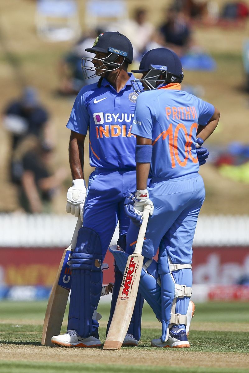 Both Shaw and Agarwal were handed their ODI debut in the first ODI