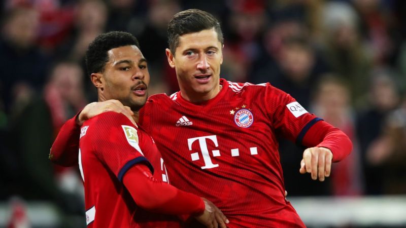 Lewandowski and Gnabry have been setting fire to opposing defences this season.
