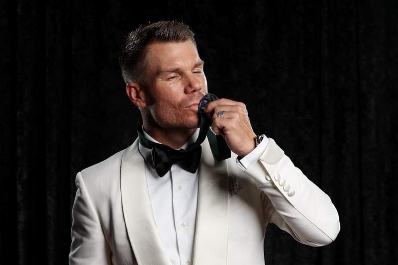 David Warner won the Allan Border Medal for the third time in his career (2016, 2017, and 2020).