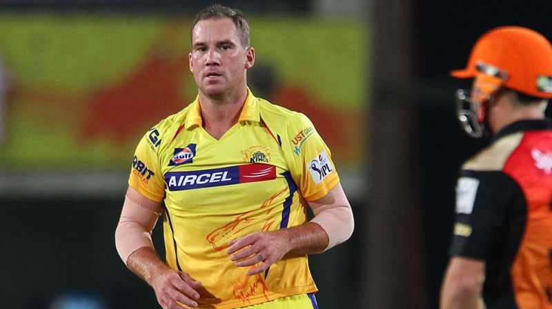 John Hastings debut game was against Sunrisers Hyderabad in 2014