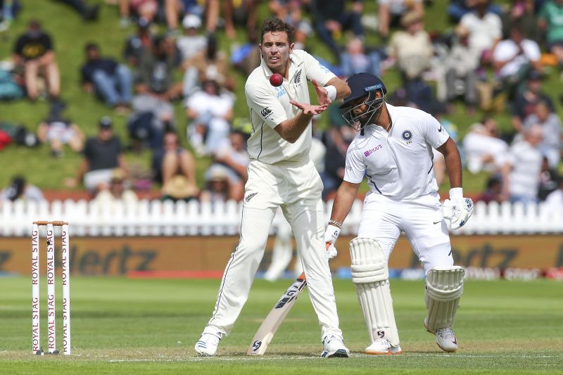 Southee picked up four wickets and ran through the Indian tail