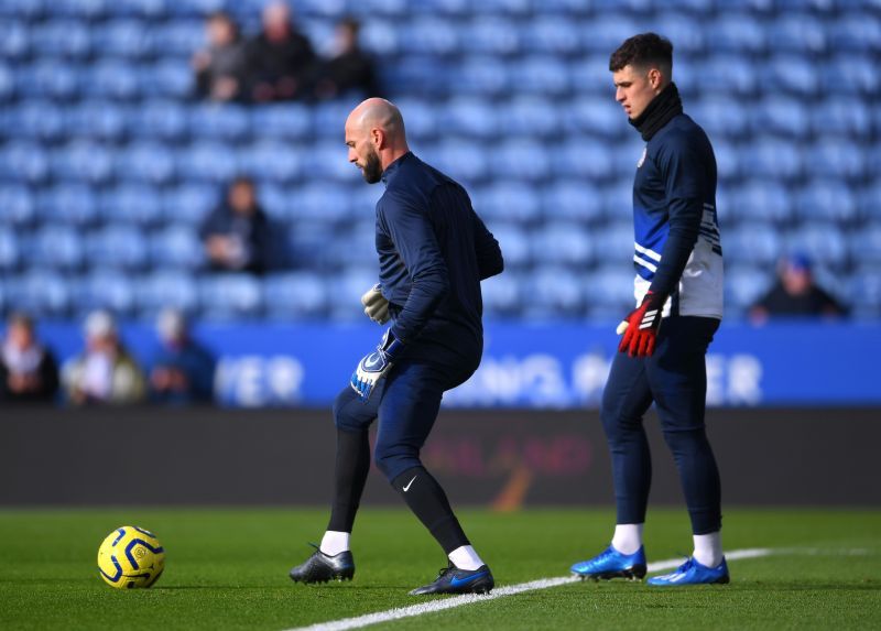 Kepa Arrizabalaga was dropped from the starting lineup against Leicester City