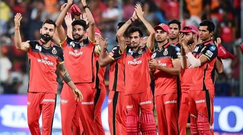 The RCB team