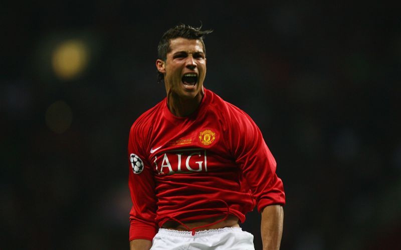 Ronaldo&#039;s career kickstarted at Manchester United