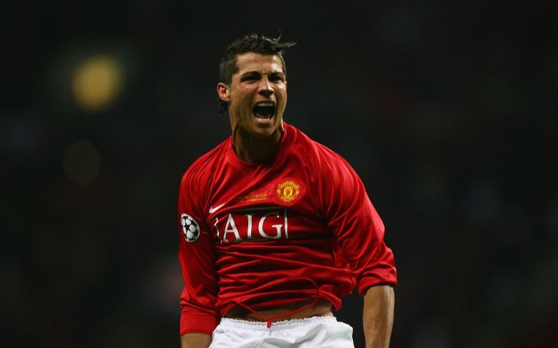 Ronaldo's career kickstarted at Manchester United