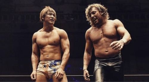 Kota Ibushi (left) has quite the history with Kenny Omega