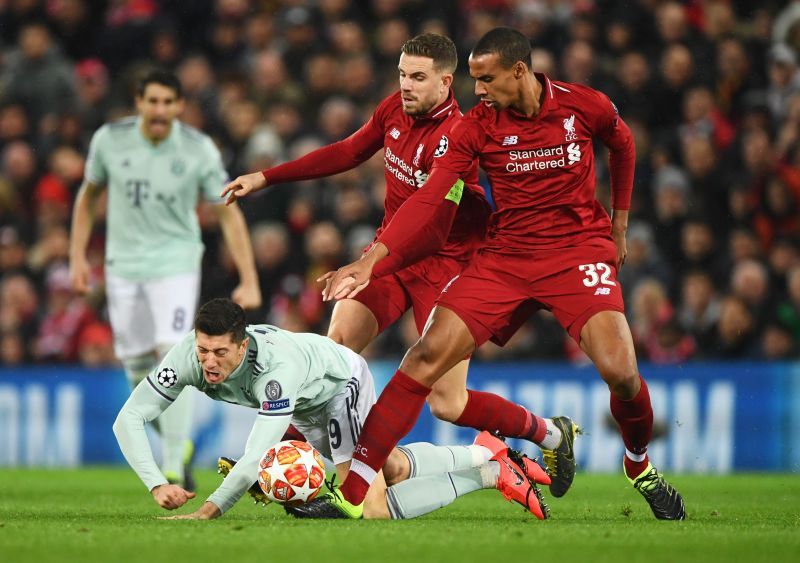 Liverpool turned up the heat on Bayern to eliminate them from last season's Champions League