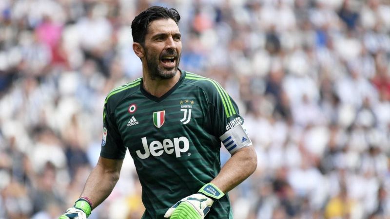 Buffon finds himself in an unfamiliar position at Juventus