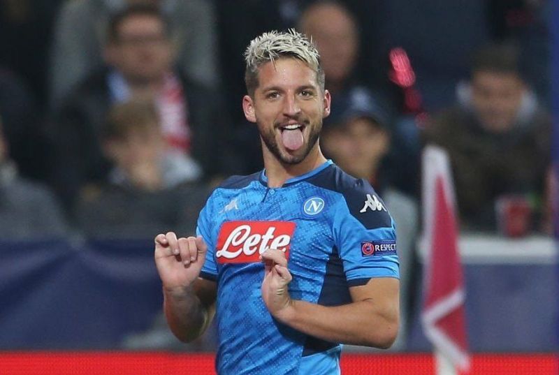 It's been a great outing for the Napoli attacker who's been scoring for fun in the Champions League