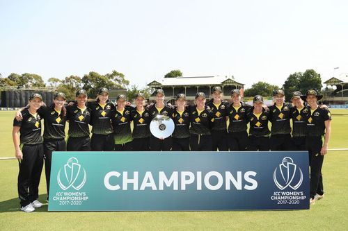 Australia were awarded the ICC Women's Championship trophy for the period 2017-2020.