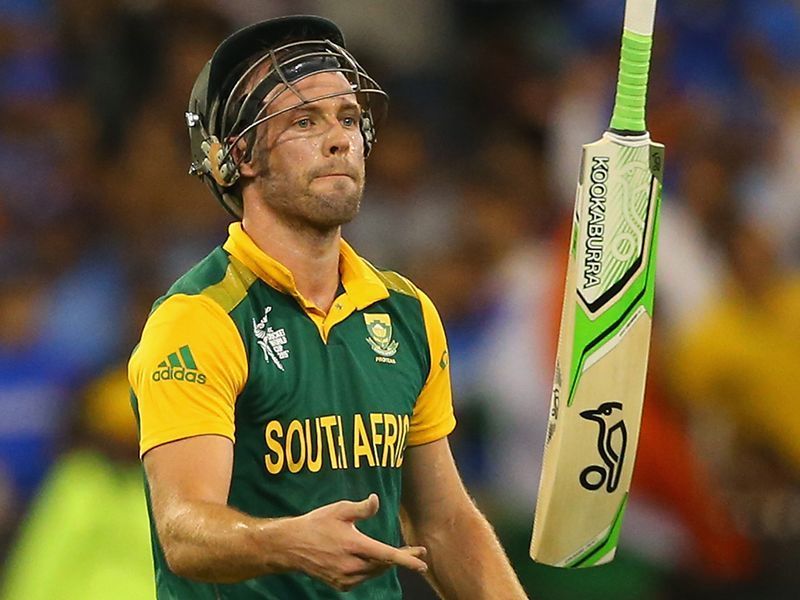 de Villiers retired from international cricket in the year 2018.