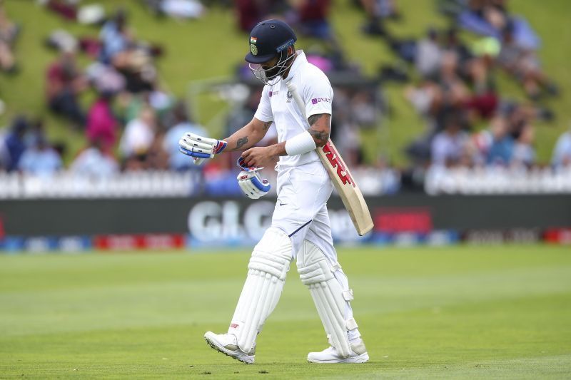 Kohli was once again dismissed for a single-digit score in the first innings of the second Test