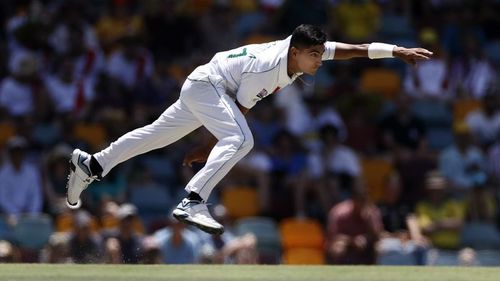 Pakistan teenage bowler Naseem Shah