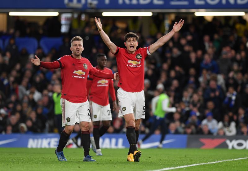 Maguire scored his first-ever Premier League goal for Manchester United against Chelsea