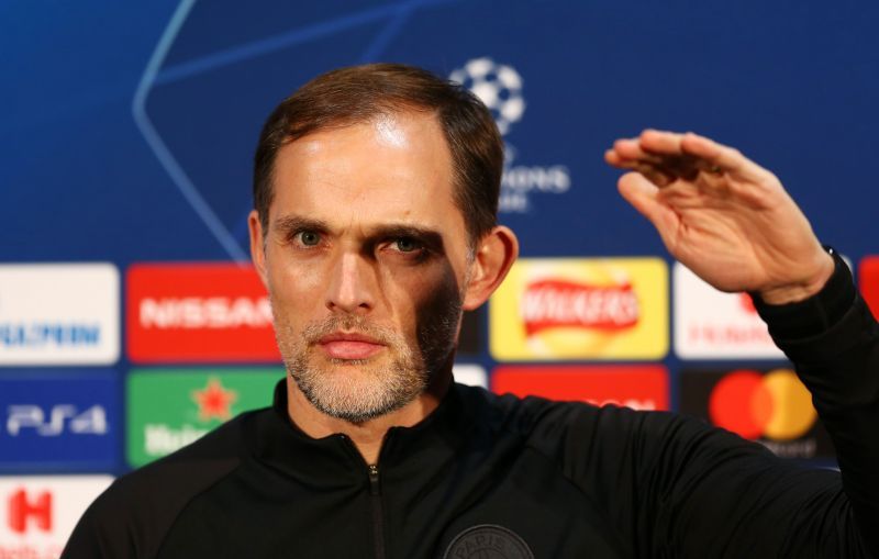 Paris Saint-Germain head coach Thomas Tuchel