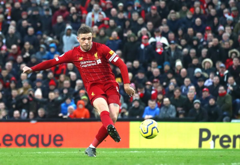 Jordan Henderson was outstanding today, scoring and creating a goal for Mohamed Salah