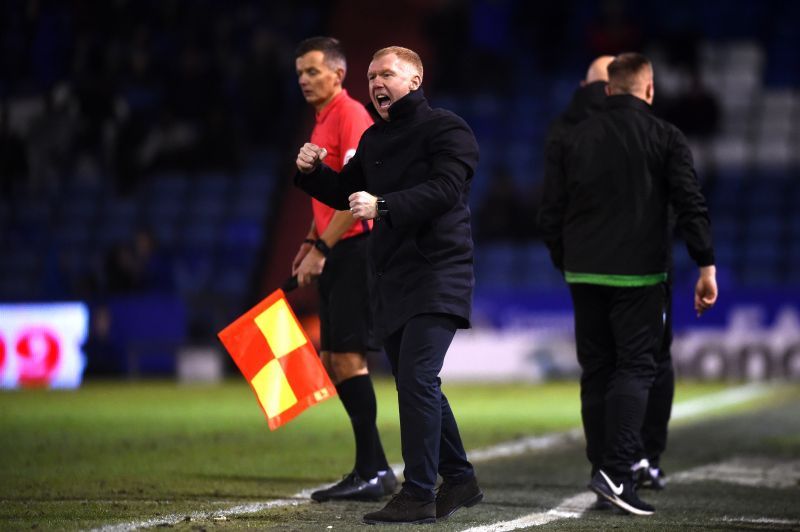 Paul Scholes spell in charge at Oldham would prove to be short lived.