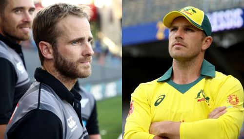 Kane Williamson and Aaron Finch