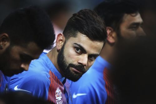 Virat Kohli during the 2016 ICC World T20.