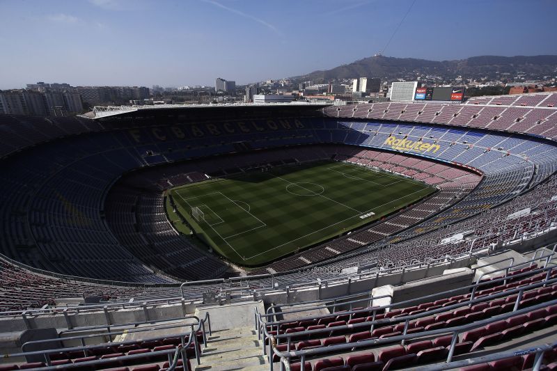 Camp Nou will not entertain supporters for the Napoli clash