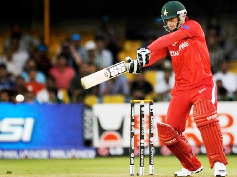 Charles Coventry during his unbeaten innings of 194 against Bangladesh in Bulawayo in 2009