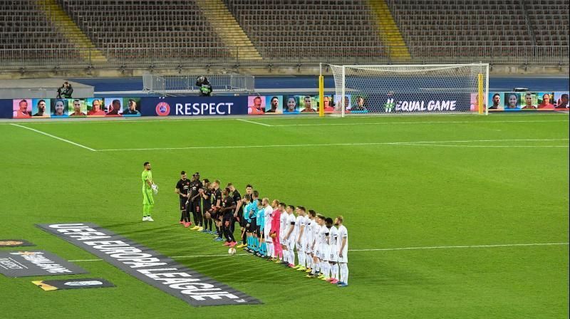 2019-20 Europa League match before kick-off