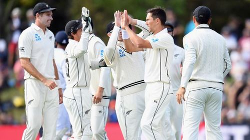 New Zealand celebrate