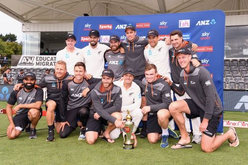 New Zealand completed a 2-0 series whitewash over India by beating them in Christchurch by 7 wickets.