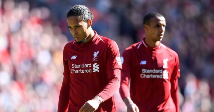 Virgil van Dijk has had very little help from his central defence partners for the entire season