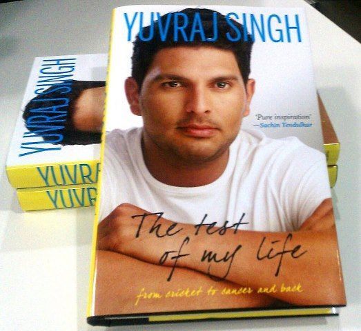 The Test of My Life is the story of incomparable self-belief against real life odds. (Picture courtesy: Yuvraj Singh via Twitter)