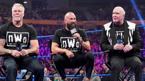 Hall, Nash, and Waltman appeared on this week's WWE SmackDown