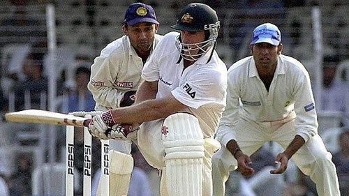 Hayden was at his best against India in 2001