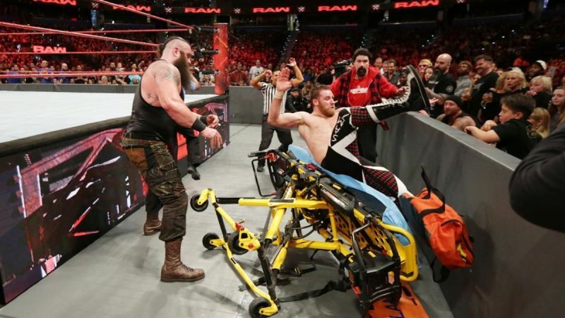 Braun Strowman might destroy Sami Zayn.