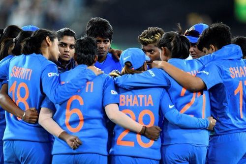 The Indian women's team