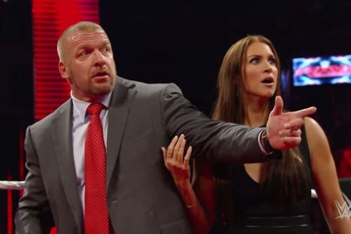 Triple H and Stephanie McMahon