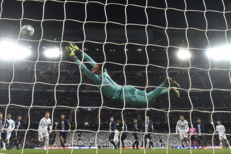 Keylor Navas has four clean-sheets in seven Champions League games this season